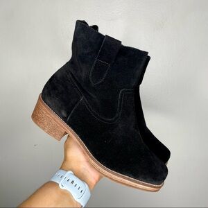 find. Gabrielle Black Suede Leather Boot Womens 8 NWOB
